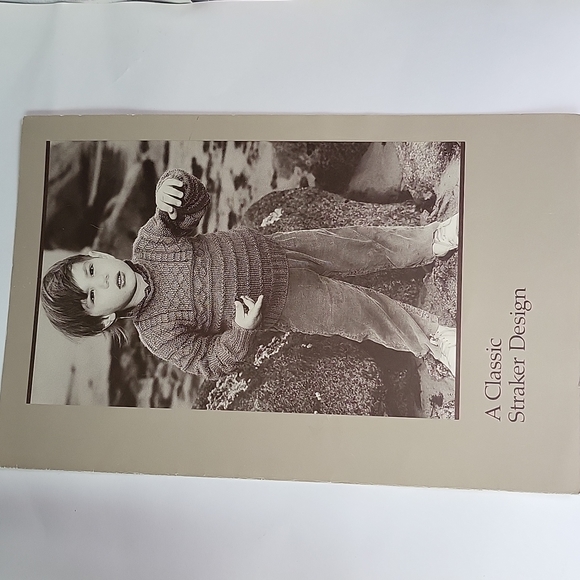 A Classic Straker Design 1992 Sweater Knitting Pattern - Picture 3 of 5